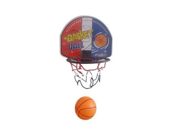 Aro Basketball Juguete Niño Baloncesto Casa + Balón Inflador