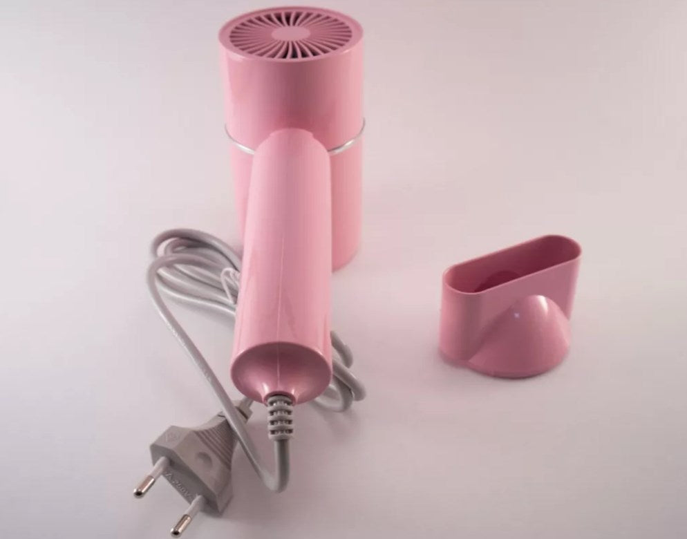 Secador Pelo Profesional Plegable 2 Velocidades 1600w 220v