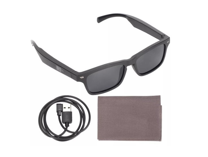 Lentes Audifonos Bluetooth Gafa Sol Microfono Recargable Usb