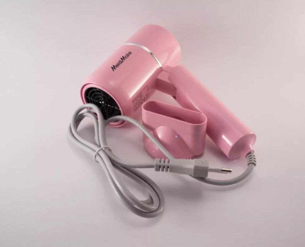 Secador Pelo Profesional Plegable 2 Velocidades 1600w 220v