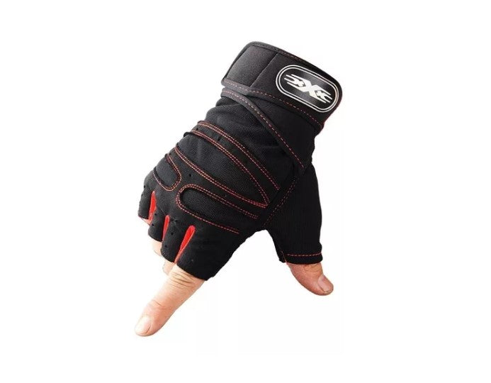 Guantes Gimnasio Ejercicio Pesa Entrenamiento Trekking Dedo
