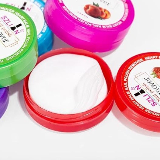 Set 25 Petalos Removedor Quita Esmalte Uñas Toallas Acetona