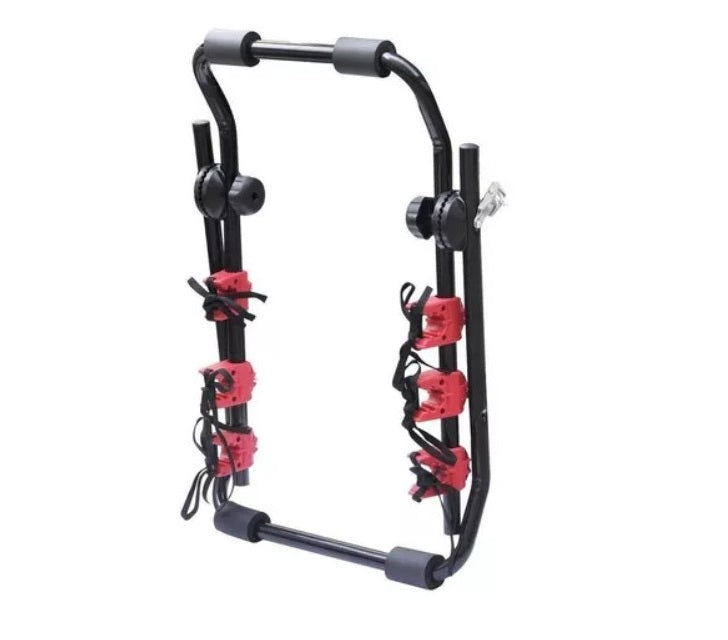 Porta Bicicleta Universal 3 Soportes Carga Auto Camioneta