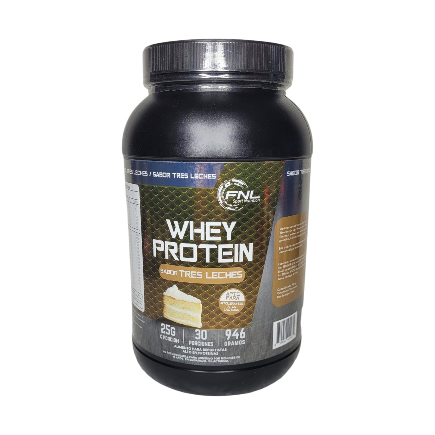 Whey Protein FNL Aumento Múscular Fitness Proteína de Suero