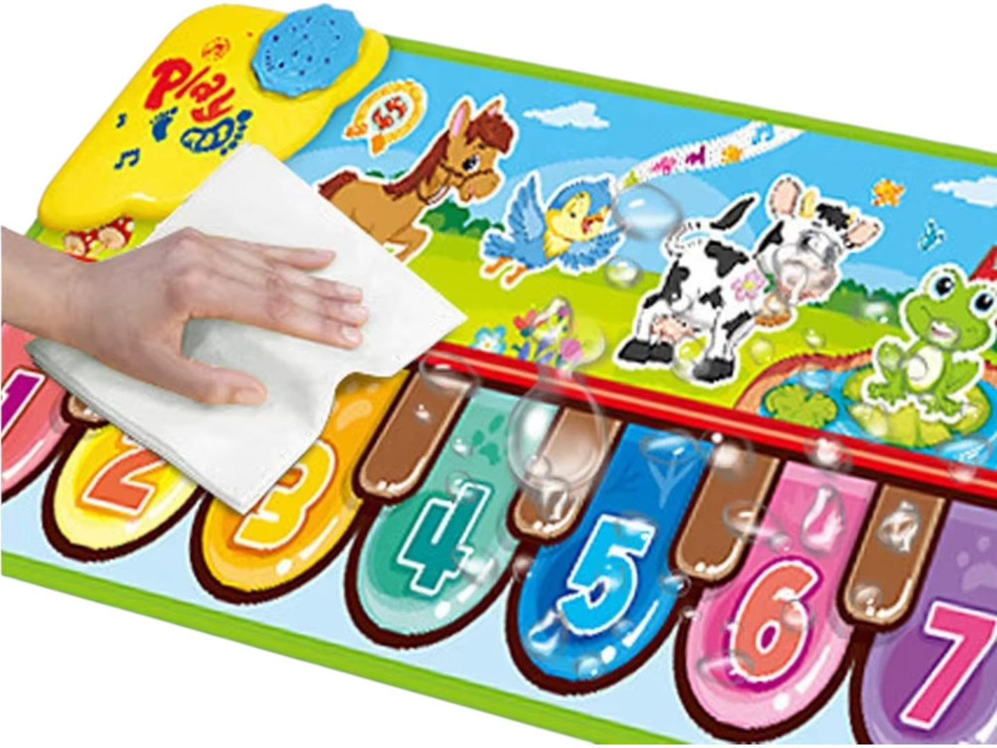 Alfombra Musical Infantil Piano Interactiva Juegos Sensorial