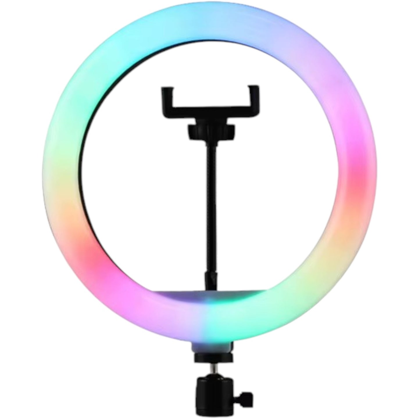 Aro Luz Colores Regulable LED RGB Selfie Soporte Celular IRM