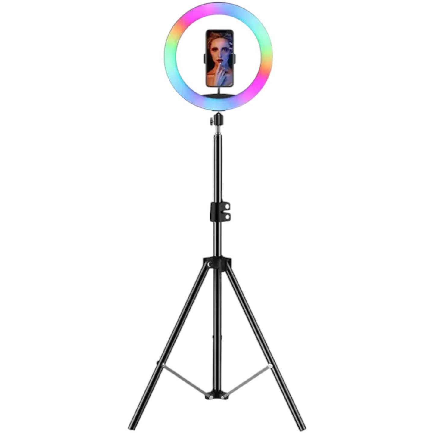 Aro Luz Colores Regulable LED RGB Selfie Soporte Celular IRM