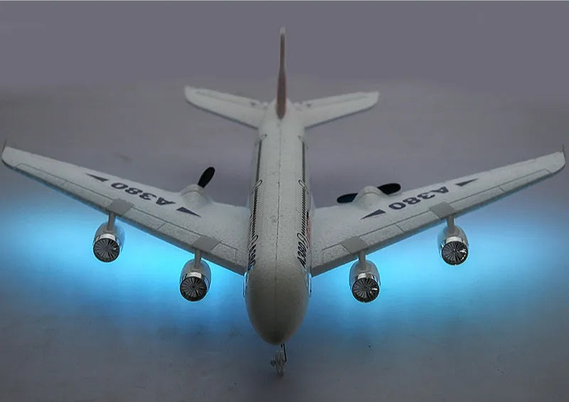 Avión Comercial Control Remoto Planeador Acrobático Juguete