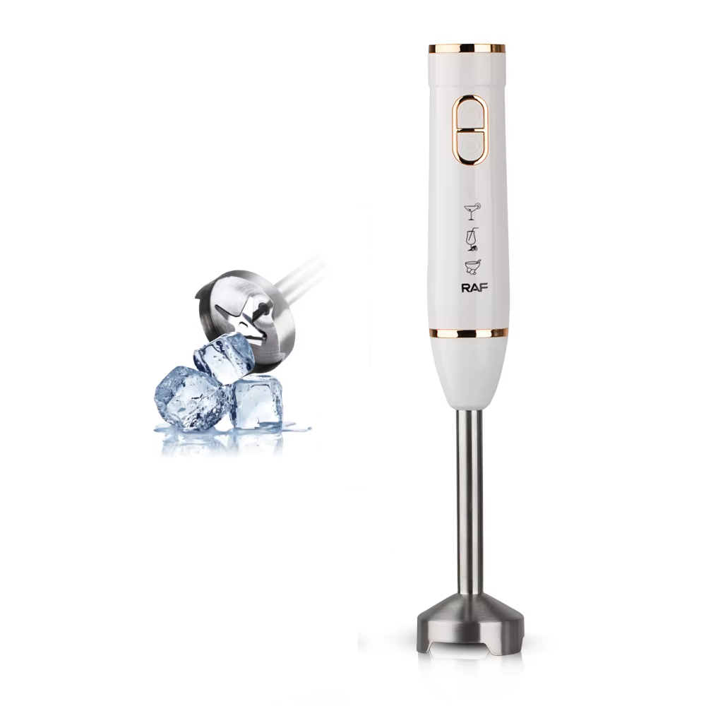 Batidora Mano Inmersión RAF 4Cuchillas Cocina Mezcla Tritura