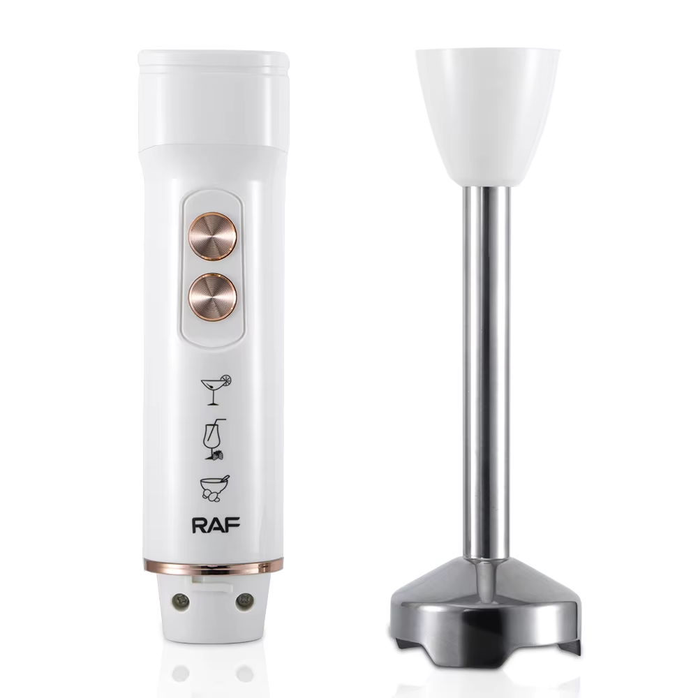 Batidora Mano Inmersión RAF 4Cuchillas Cocina Mezcla Tritura