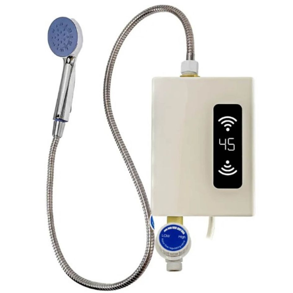 Calentador Agua Eléctrico Ducha Fácil Instalar Bajo Consumo
