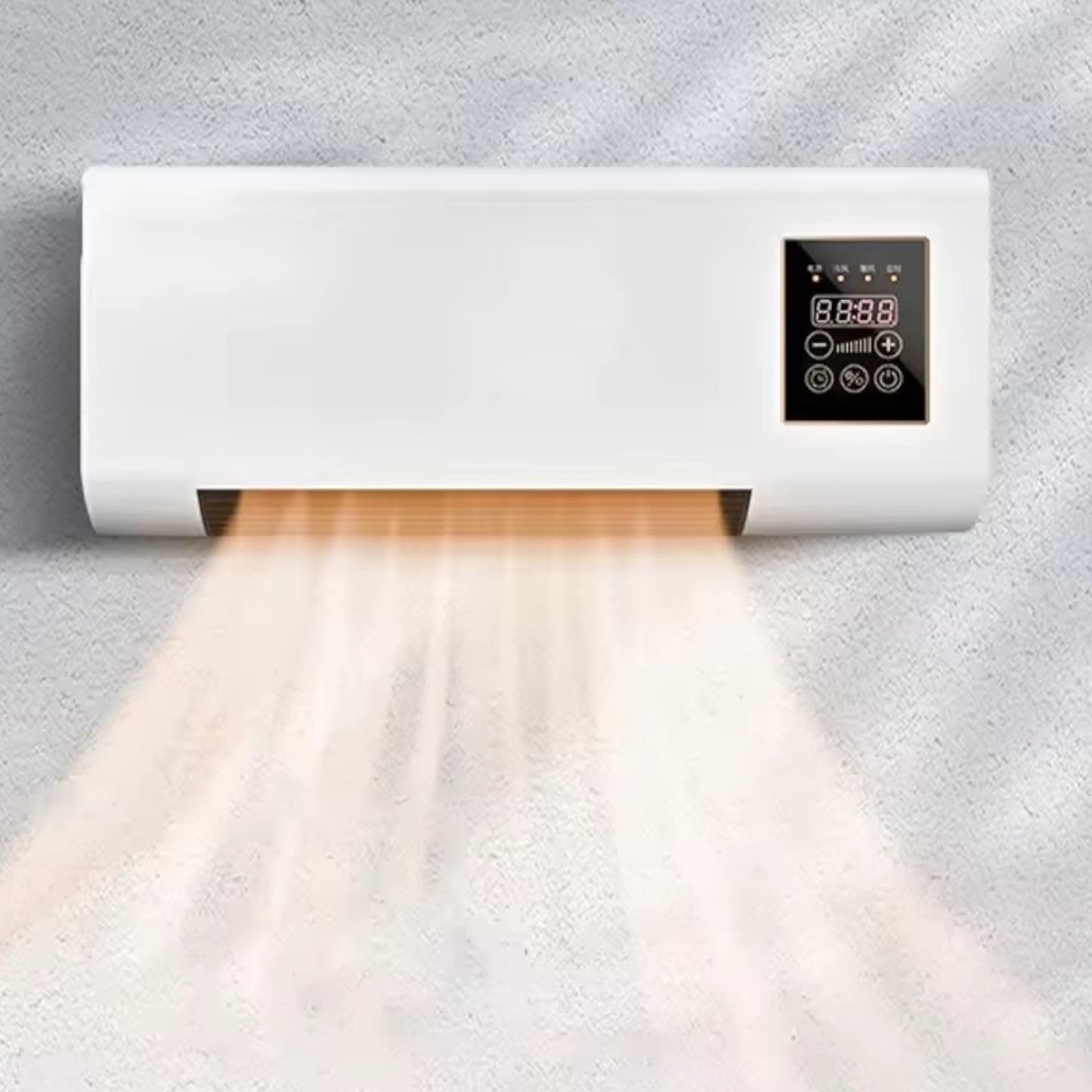 Calentador Calefactor Estufa Pared 2en1 Frío Calor 1500W IRM