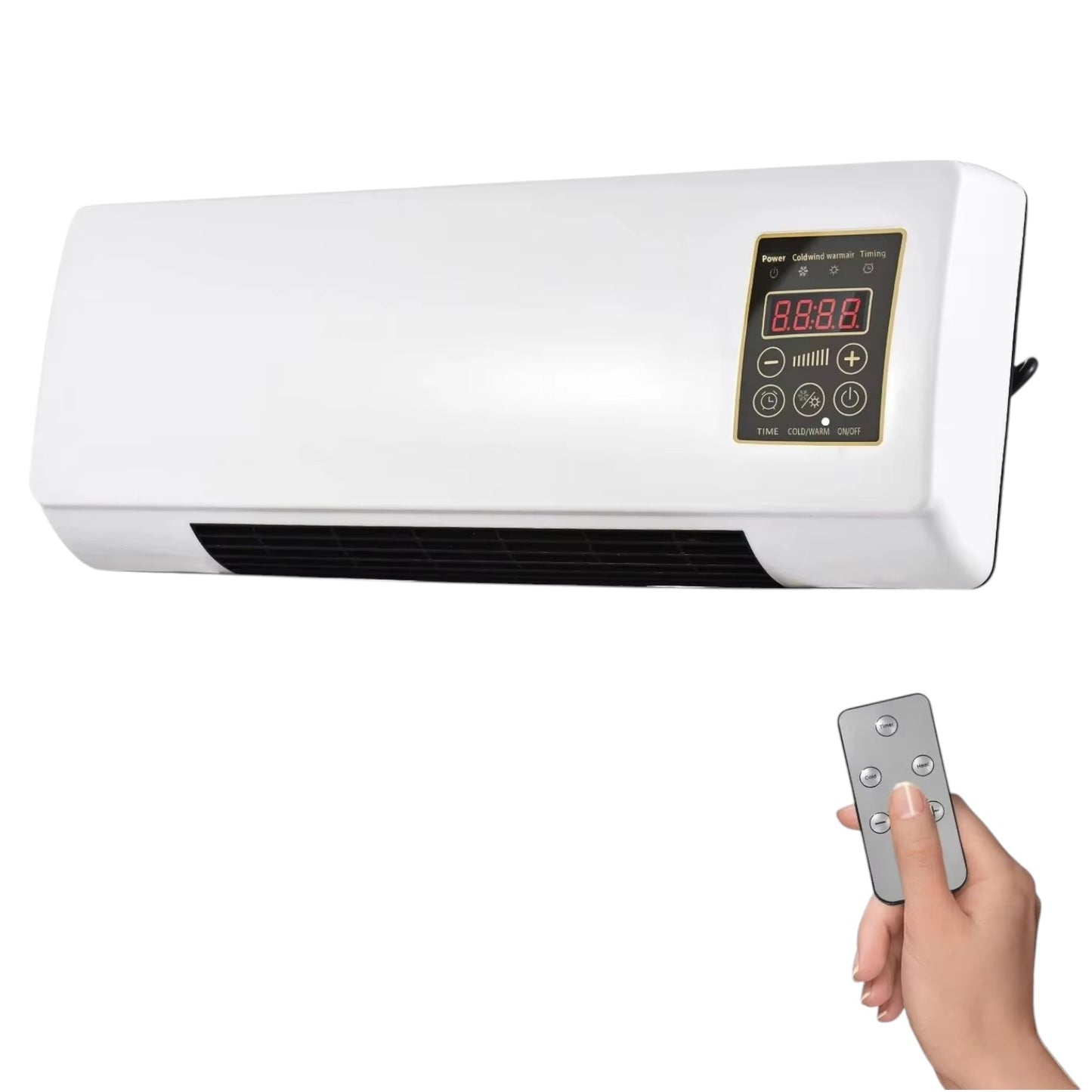 Calentador Calefactor Estufa Pared 2en1 Frío Calor 1800W IRM