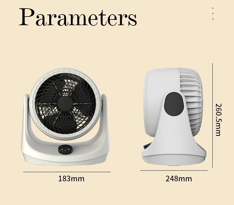 Calentador Eléctrico Calefactor Termo Ventilador 2000W 90°