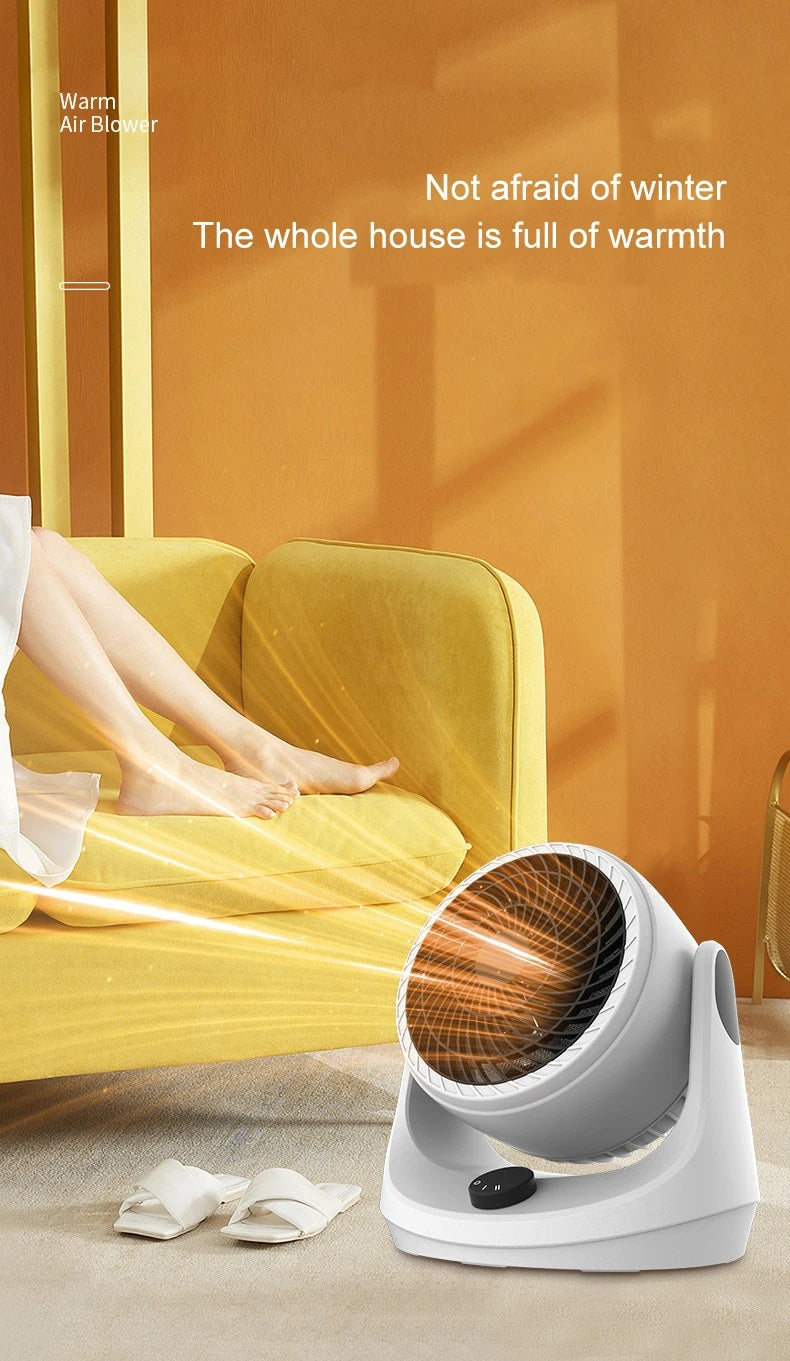 Calentador Eléctrico Calefactor Termo Ventilador 2000W 90°