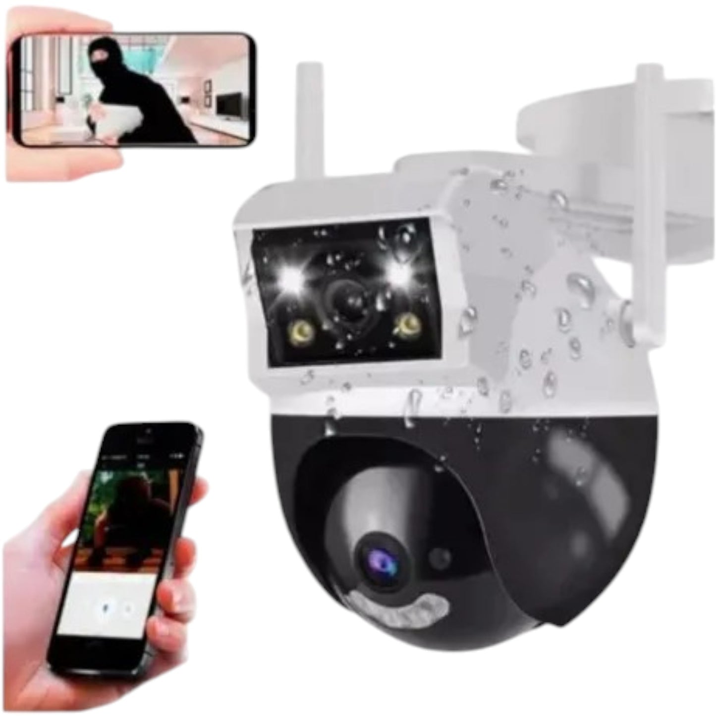 Cámara Seguridad Vigilancia Inalámbrico Largo Alcance 5G IRM