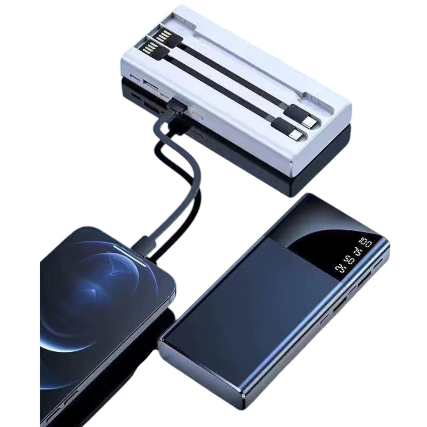 Cargador Portátil Power Bank 40000mAh Múltiples Dispositivos