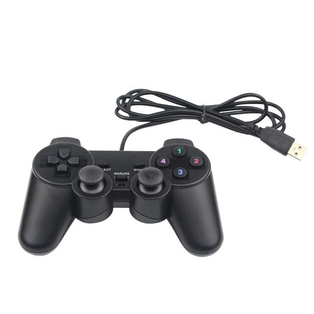 Control Dualshock Mando Joystick Usb PC Windows 1,8 Metros
