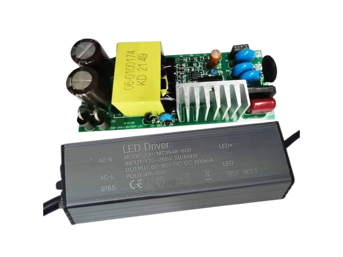Driver LED Controlador 60-80 V IP65 Corriente Voltaje