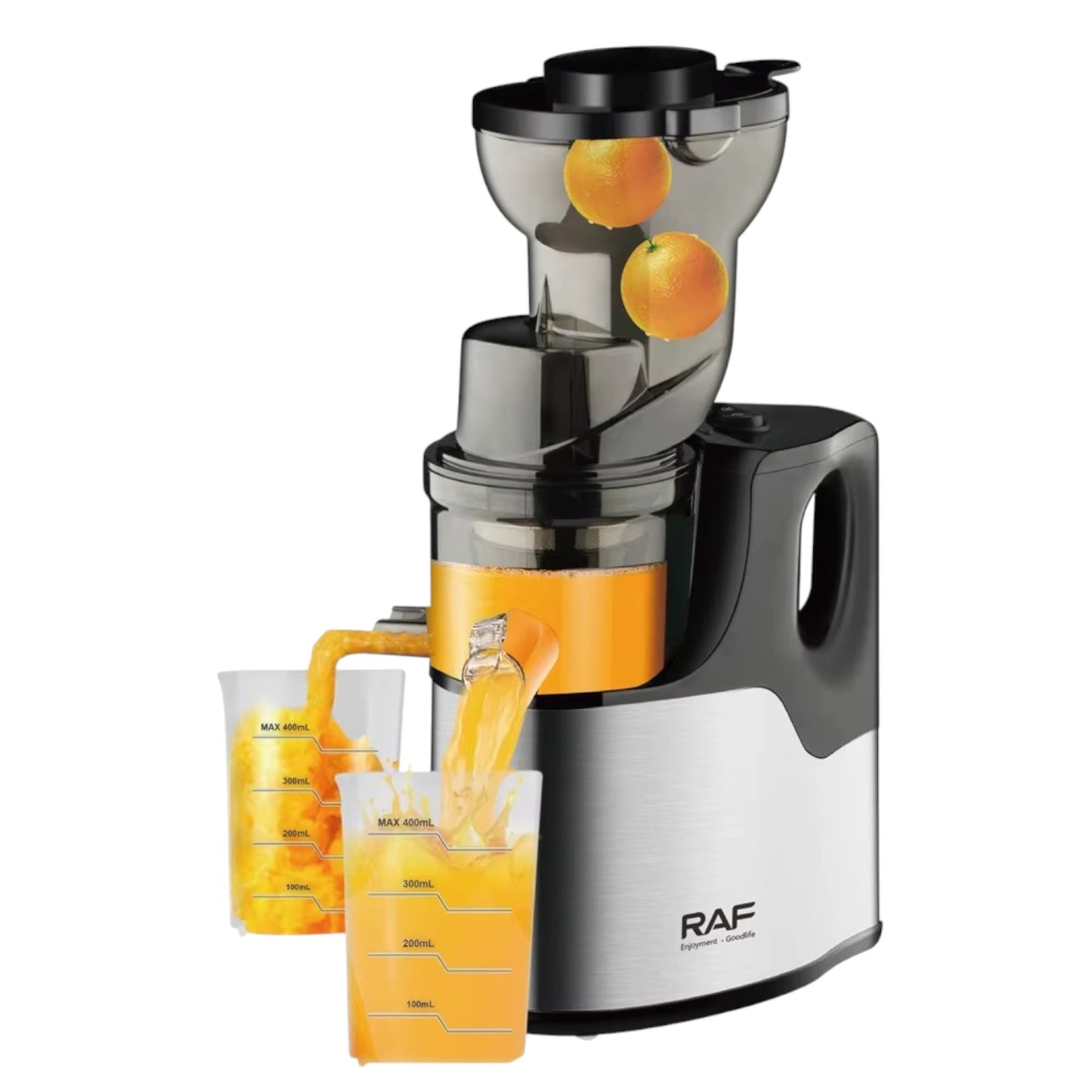 Extractor Jugo Acero Inoxidable Antigoteo Pulpa Seca RAF