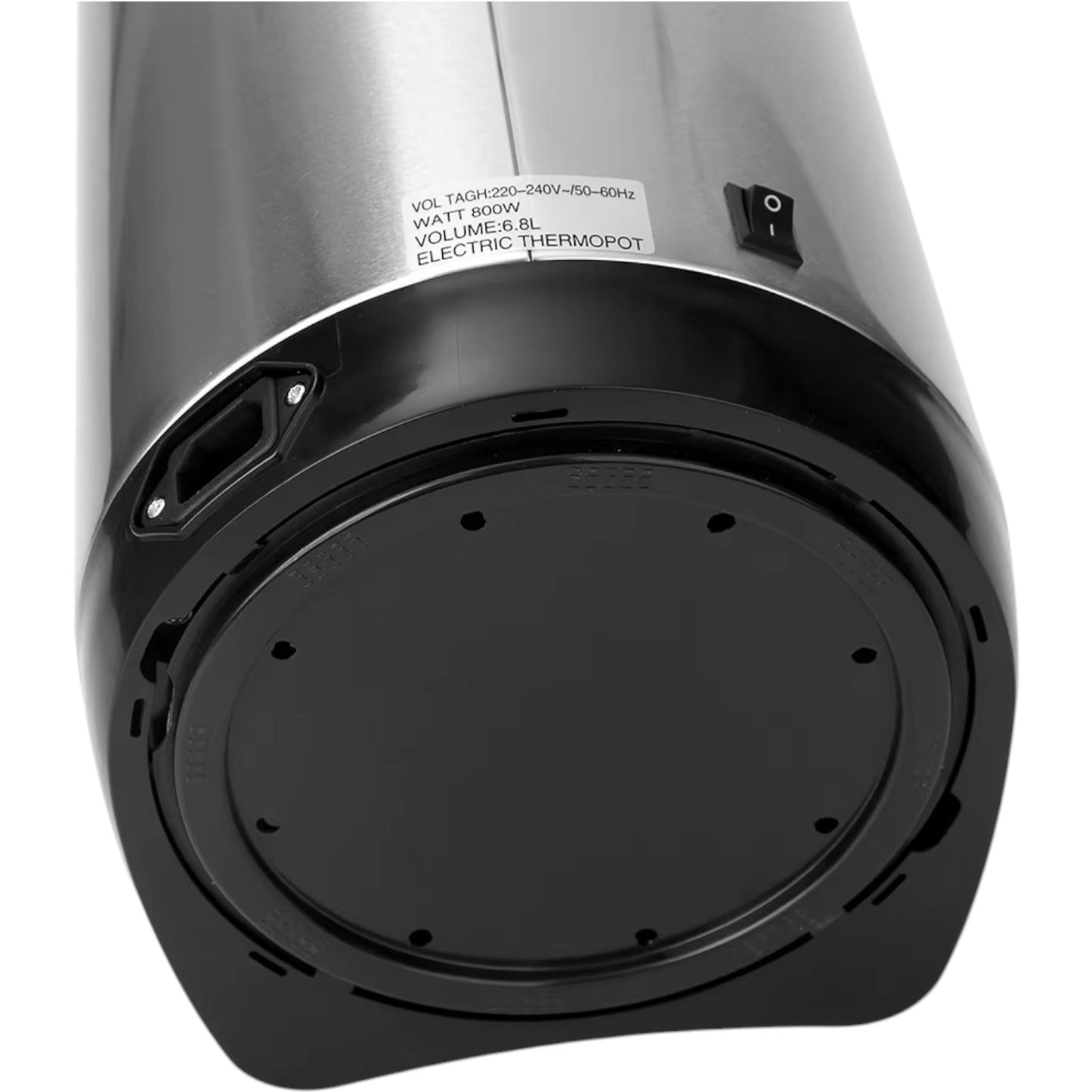 Hervidor Agua Eléctrico Tetera Acero Inoxidable 6.8L RAF