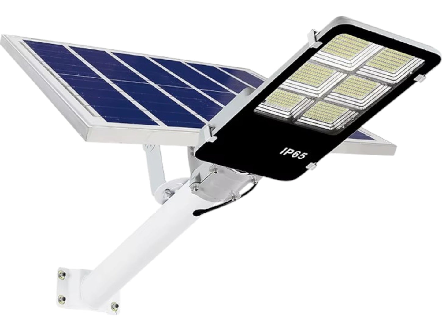 Lampara Panel Solar Luz Foco Exterior Alta Luminosidad IRM