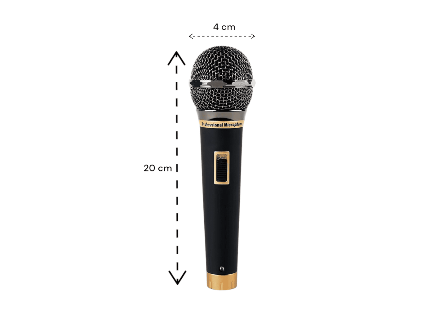 Microfono Alambrico Karaoke Profesional Canto Cardioide Voz