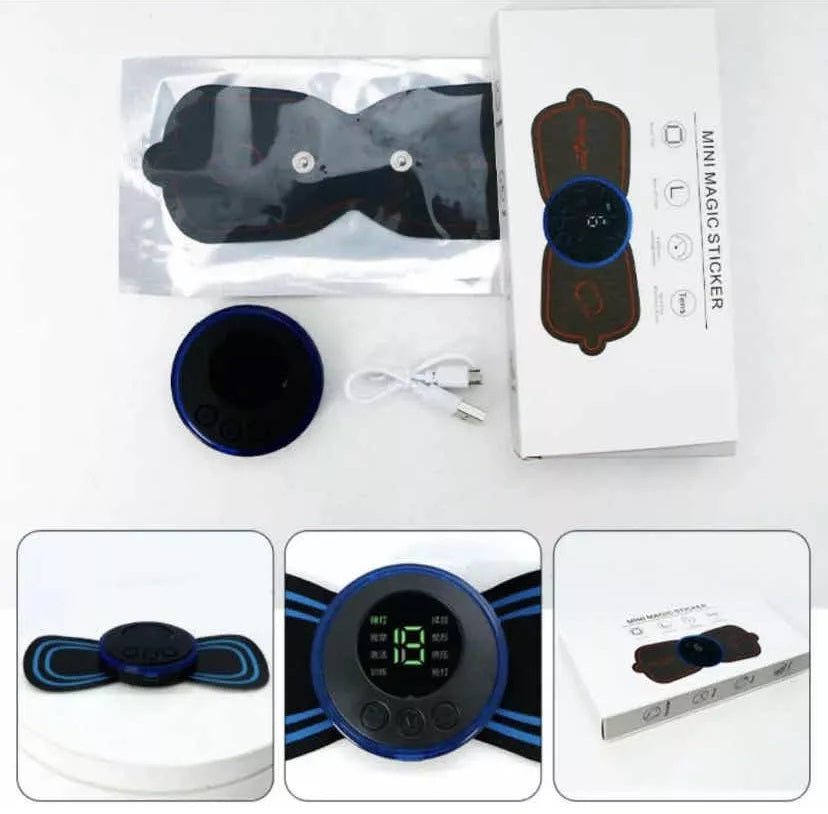 Mini Masajeador Eléctrico USB Portátil Estimula Todo Cuerpo