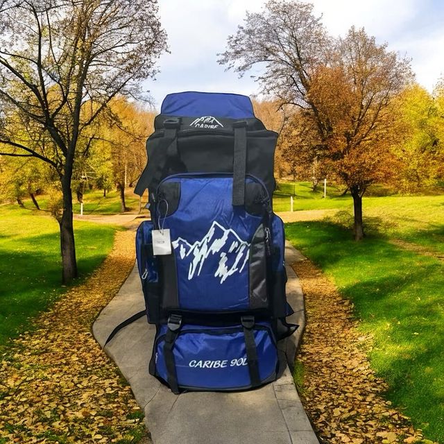 Mochila Impermeable 90 Litros Outdoor Camping Trekking Viaje