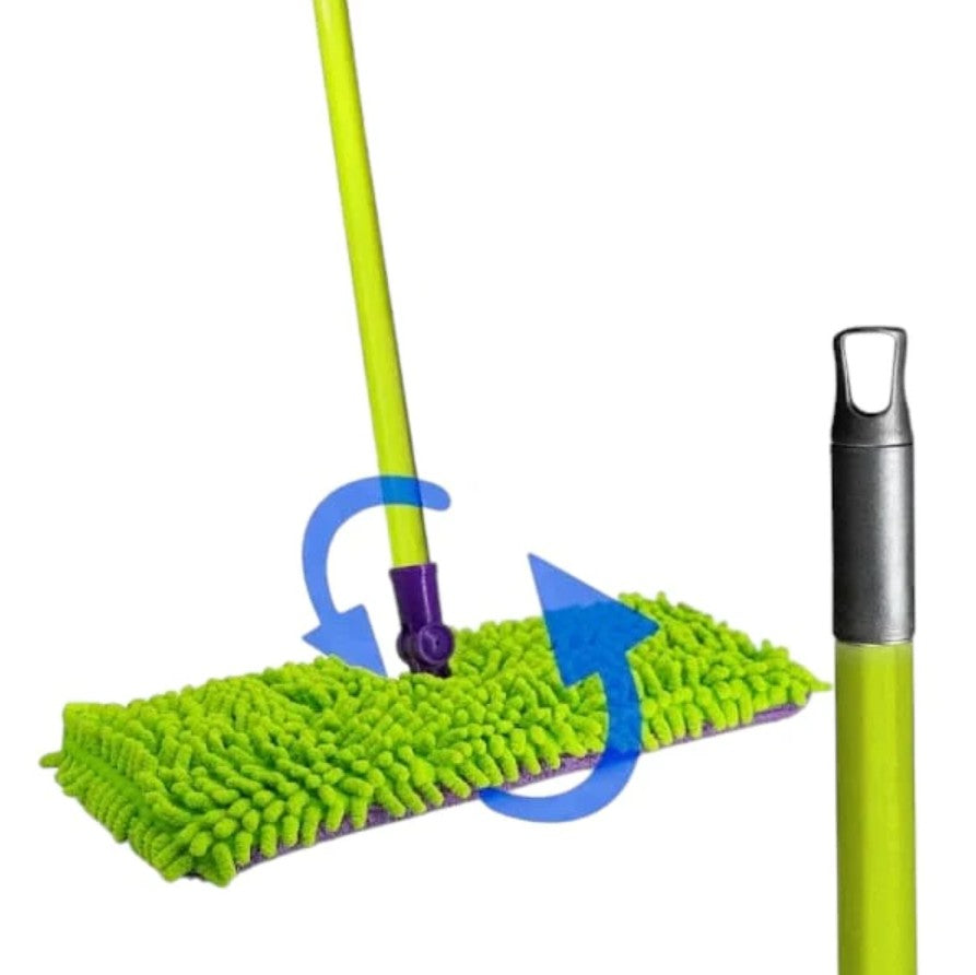 Mopa Trapeador Microfibra Atrapa Polvo Lavable Virutex 35 cm