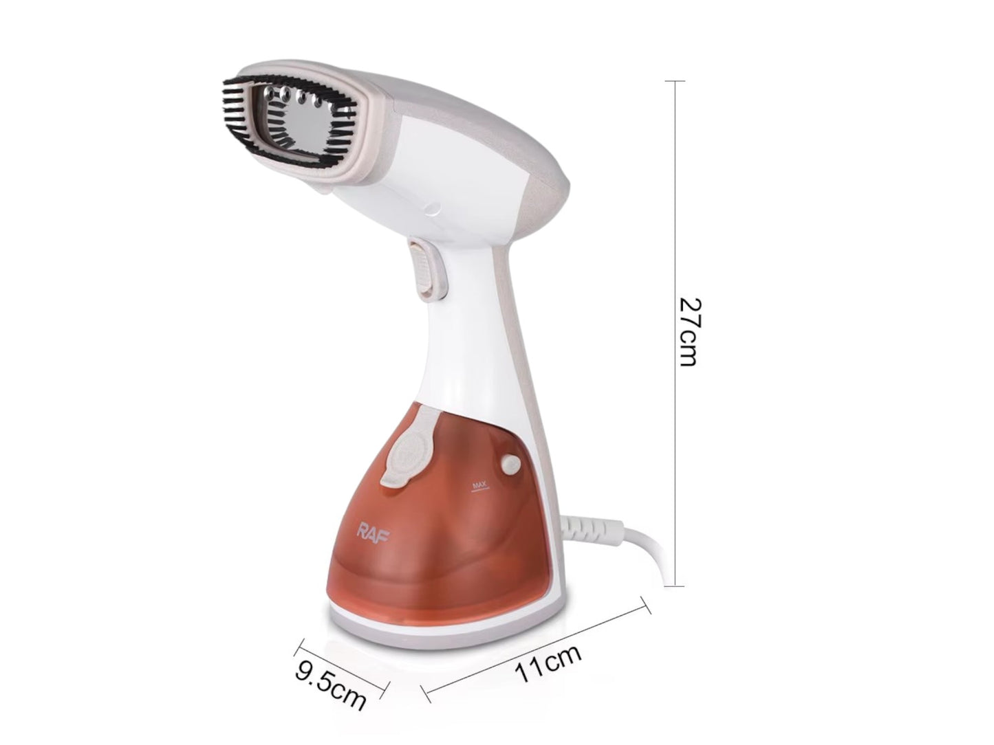 Plancha Ropa Vaporizador Portatil Vertical Viaje RAF 1370W