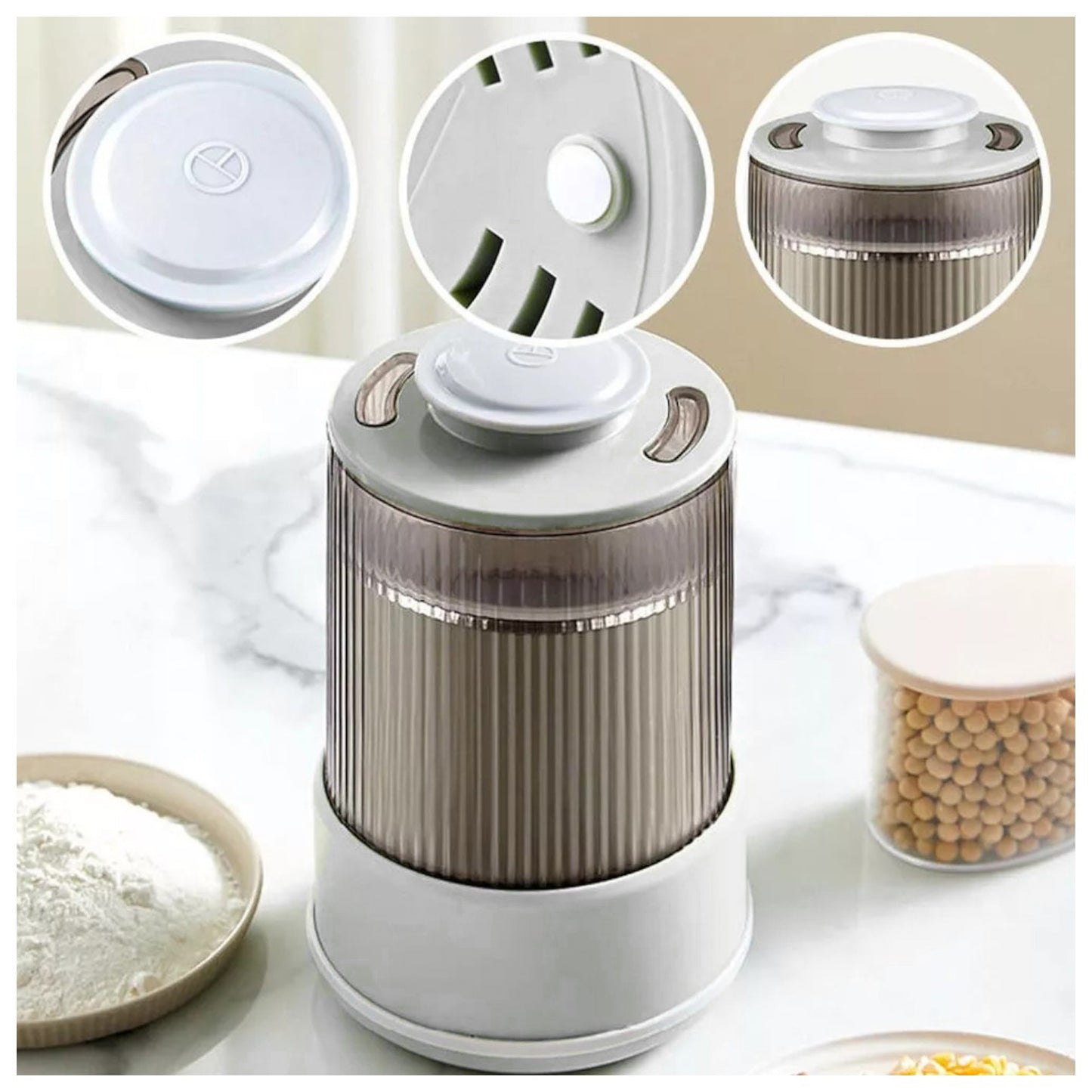 Procesador Alimentos Picadora Eléctrica Potente 500ml RAF