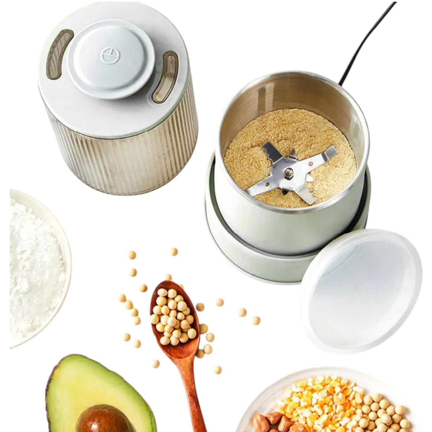 Procesador Alimentos Picadora Eléctrica Potente 500ml RAF