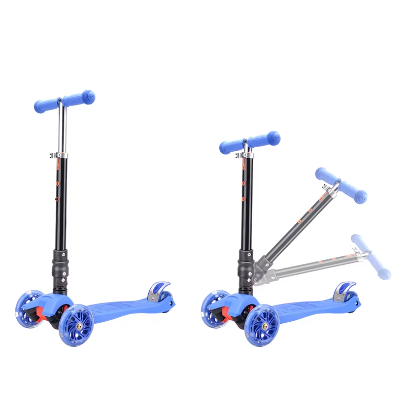 Scooter Tres Ruedas Patinete Plegable Resistente Infantil