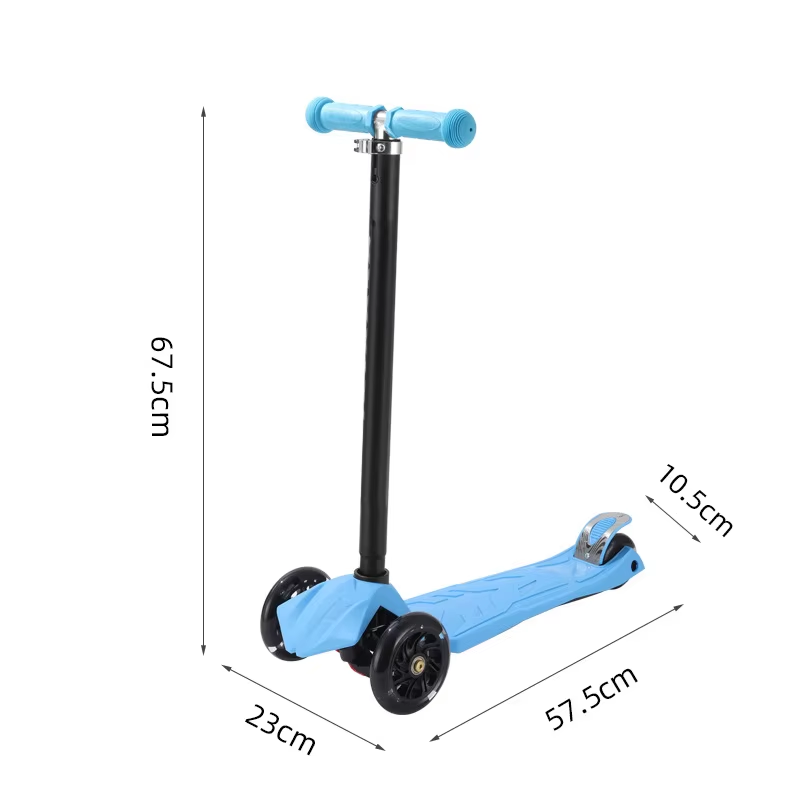 Scooter Tres Ruedas Patinete Plegable Resistente Infantil