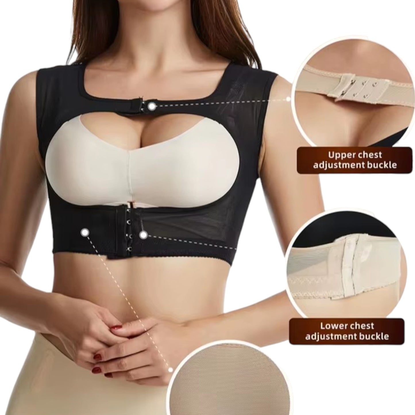 Sosten Realzador Soporte Postural Cómodo Sexy Moldeador