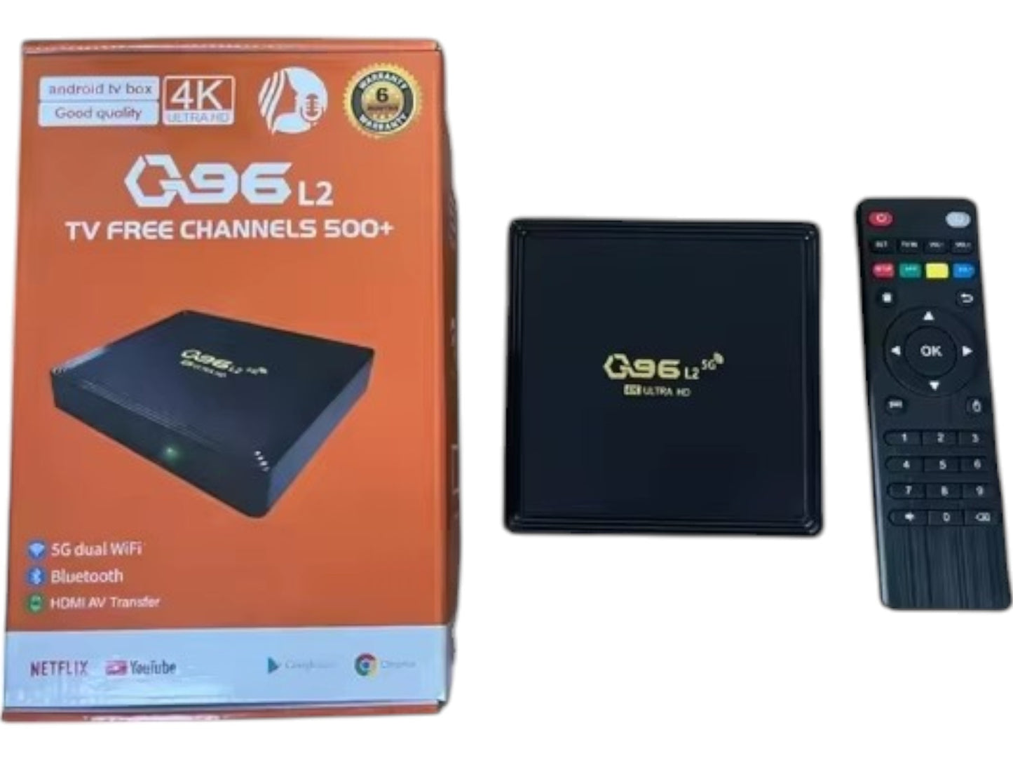 TV Box Android Smart HDMI Dispositivo Reproductor Streaming