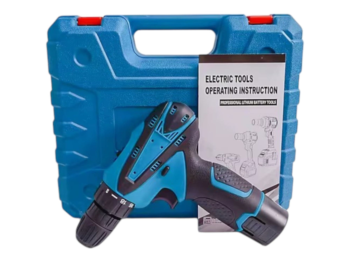 Taladro Inalambrico Set Herramientas Bricolaje Tasbel 12V