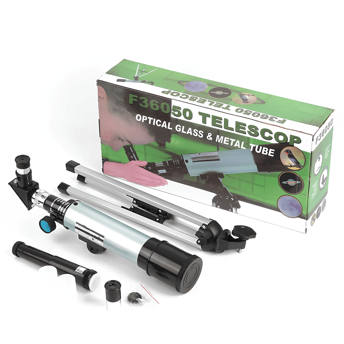 Telescopio Óptico Observación F36050 Aficionado Astronomía