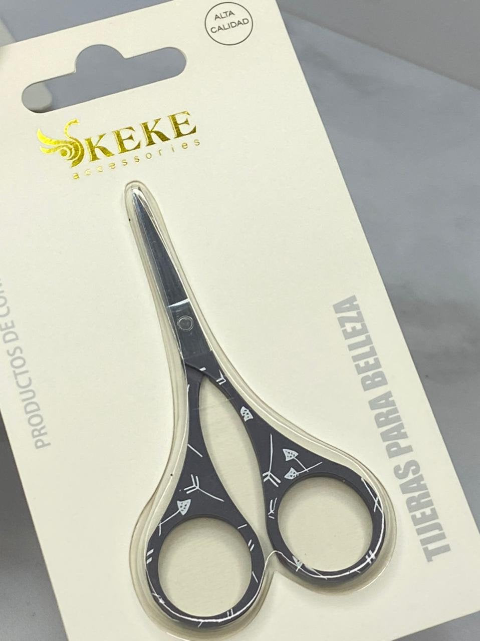 Tijeras Rectas Uñas Manicura Acero Inoxidable Diseño Belleza