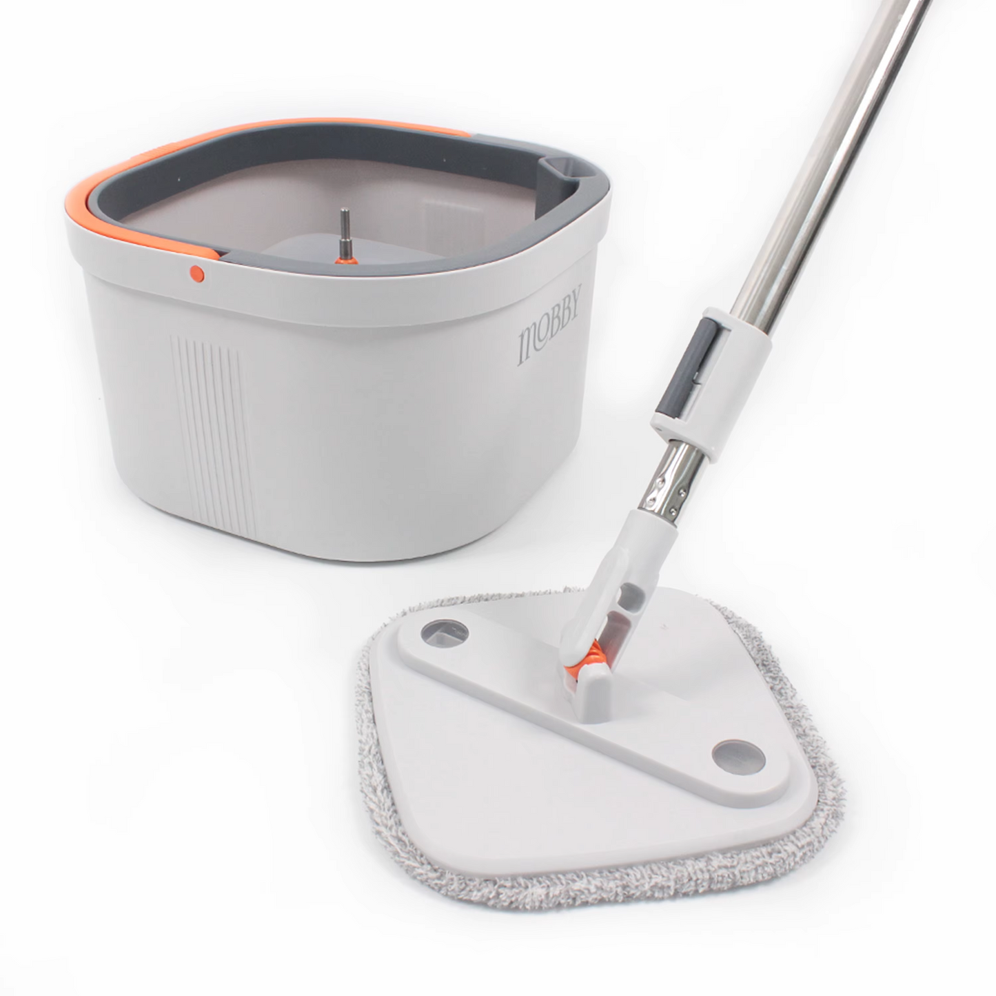 Trapeador Mopa Giratorio 360° Microfibra Limpia Piso Fregona