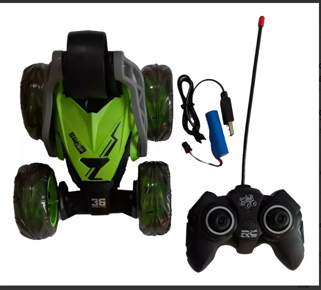 Auto A Control Remoto para niños Acrobatico Recargable Con Cargador