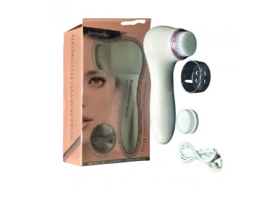 Cepillo Masajeador Facial 2 en 1 Limpieza Exfoliación Ultra Suave