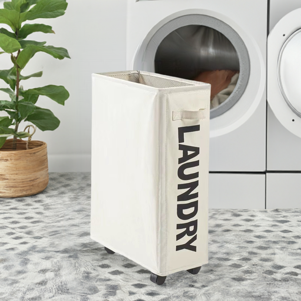 Cesto Bolsa Carrito Lavandería Plegable 2en1 Ropa Ruedas IRM