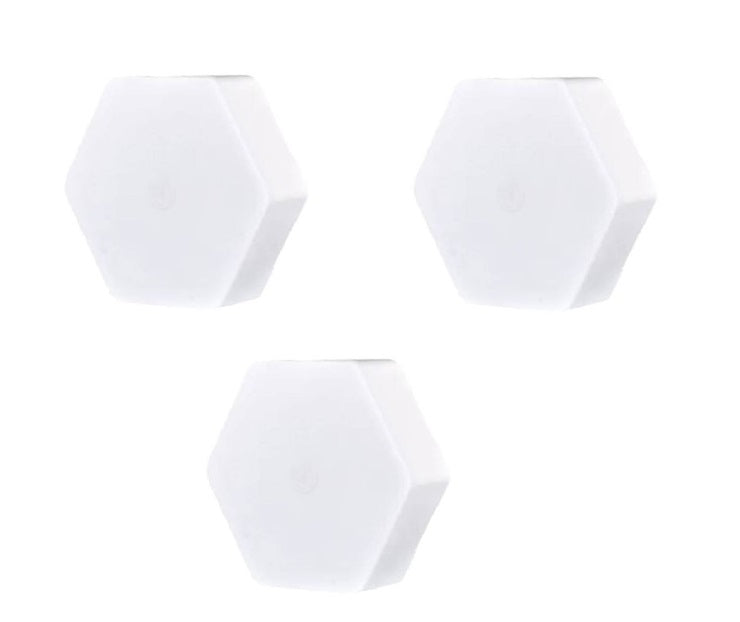 Pack De 3 Luces Led Con Forma Hexagonal De Pared + Control