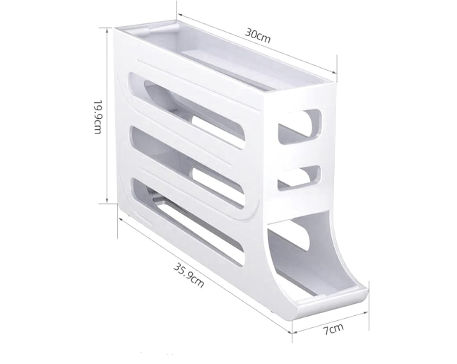 Dispensador de Huevos Pro con 4 Bases Perfecta para Organizar Huevos
