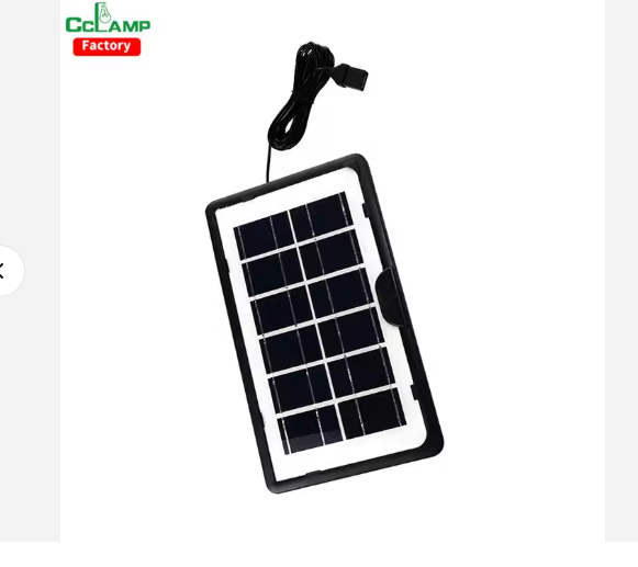 Kit de Iluminacion Panel Solar Portátiles Con Cables