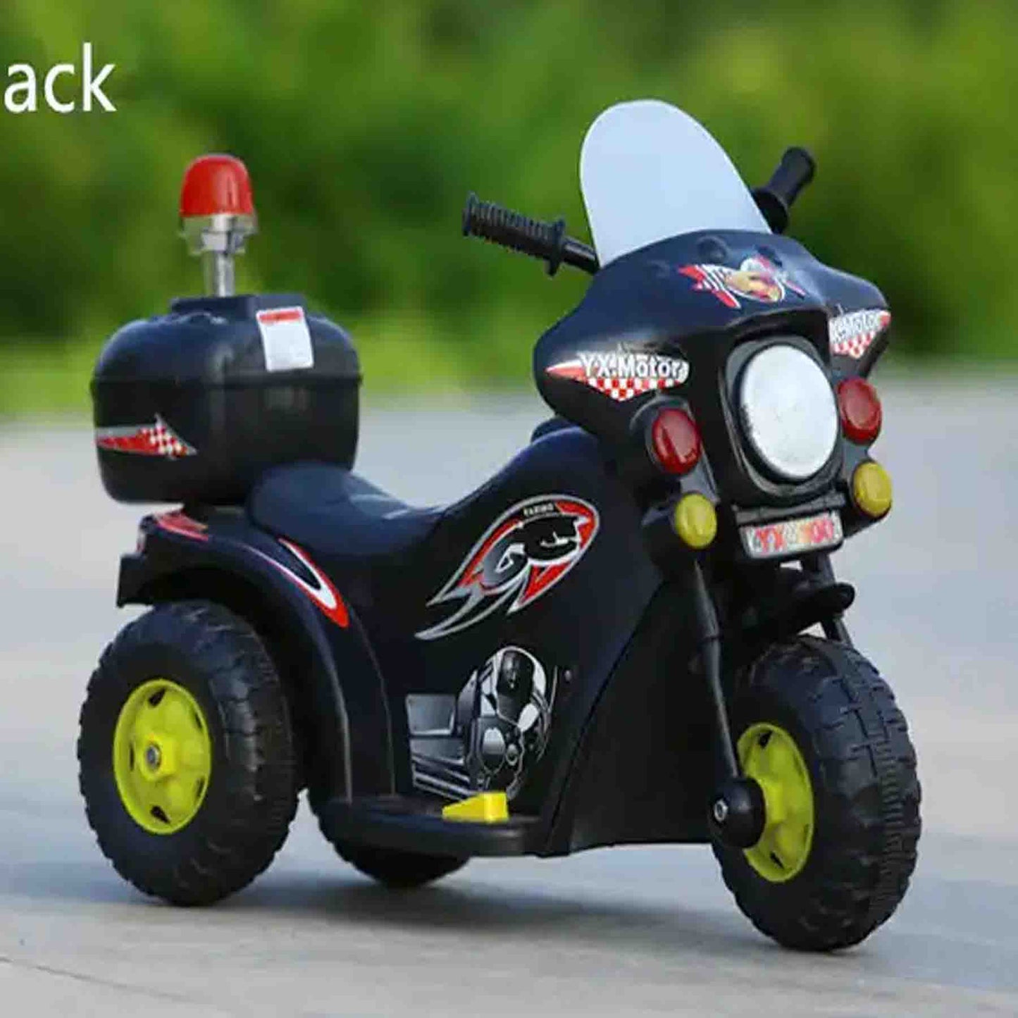Moto Policial V2 M25 Electrica Correpasillo Luces Sonido