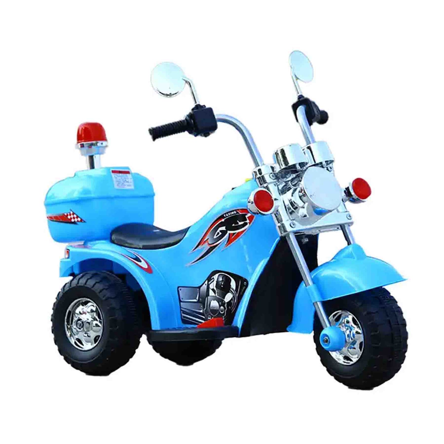 Moto Policial Shopera M26 Electrica Correpasillo Luces Sonido
