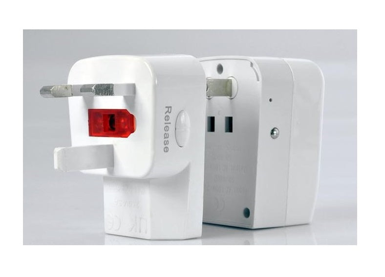 Adaptador Enchufe Desarmable Usb Viaje Mundo Todo En Uno Uni